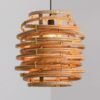 Handwoven natural rattan design hanging lamp 40*40 (SD2345)